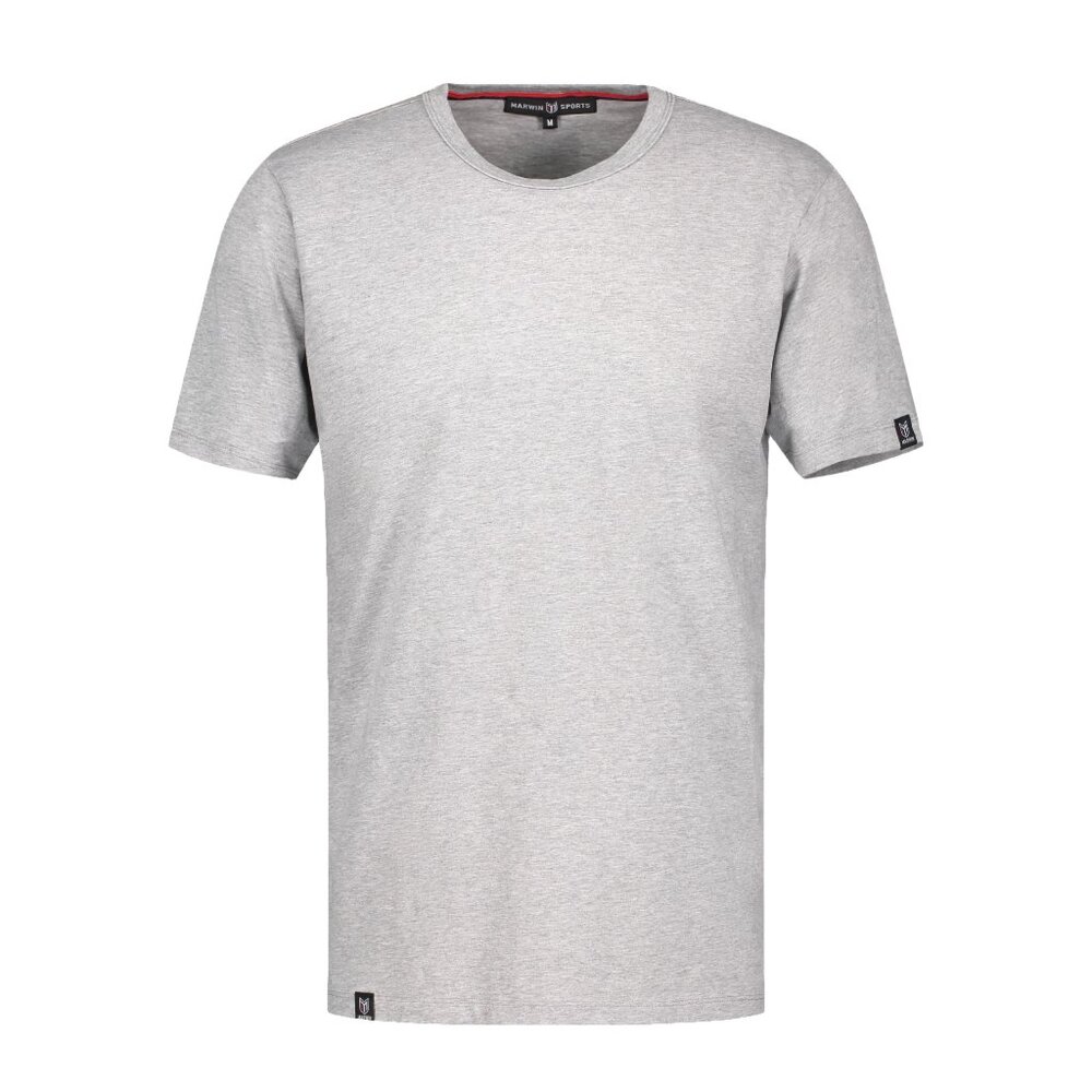 Branson Melange Grey Short Sleeve